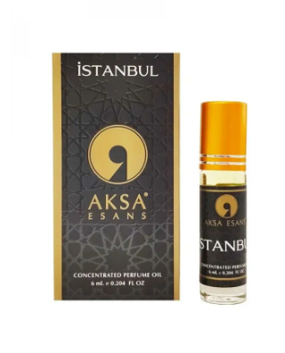 Духи маслянные AKSA 6мл. жен. ролик Istanbul (уп.6)
