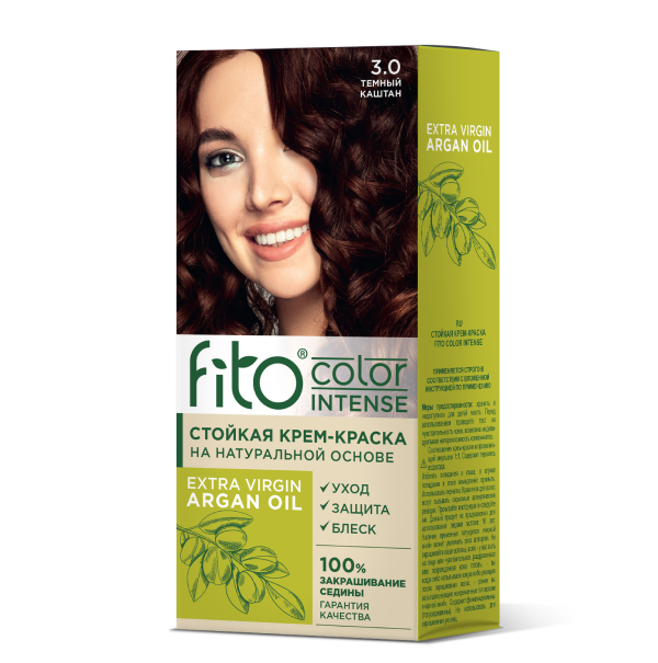 Краска д/волос FITOcolor intense 3.0 Темный каштан (17)