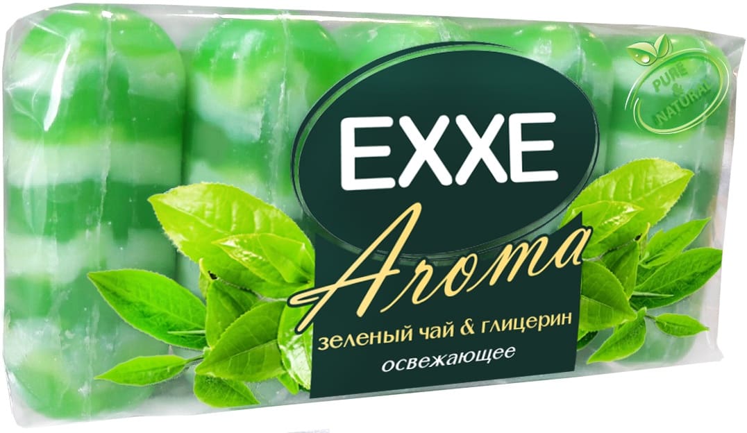 Мыло EXXE 5*70г. Зеленый чай и глицерин