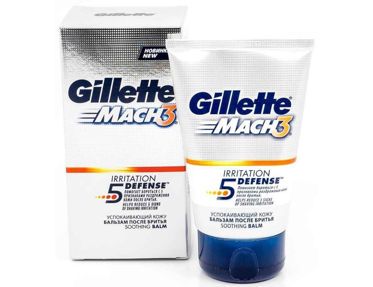 Бальзам п/бритья Gillette 100мл. Мак3 Soothing