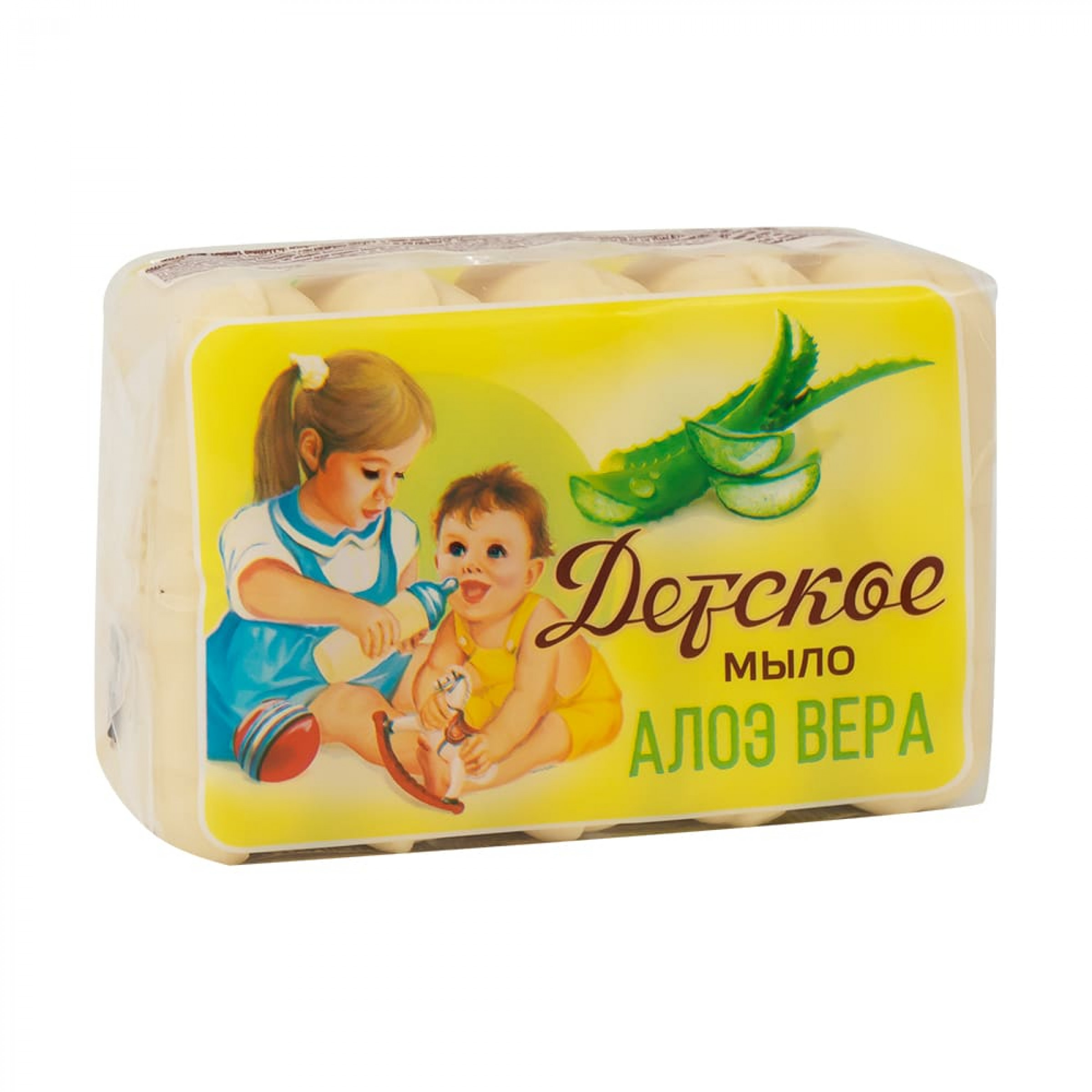 Мыло Детское 5*75г Алоэ Вера