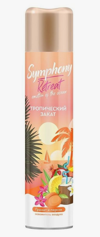 Освежитель воздуха Symphony 300мл. Гранат и персик