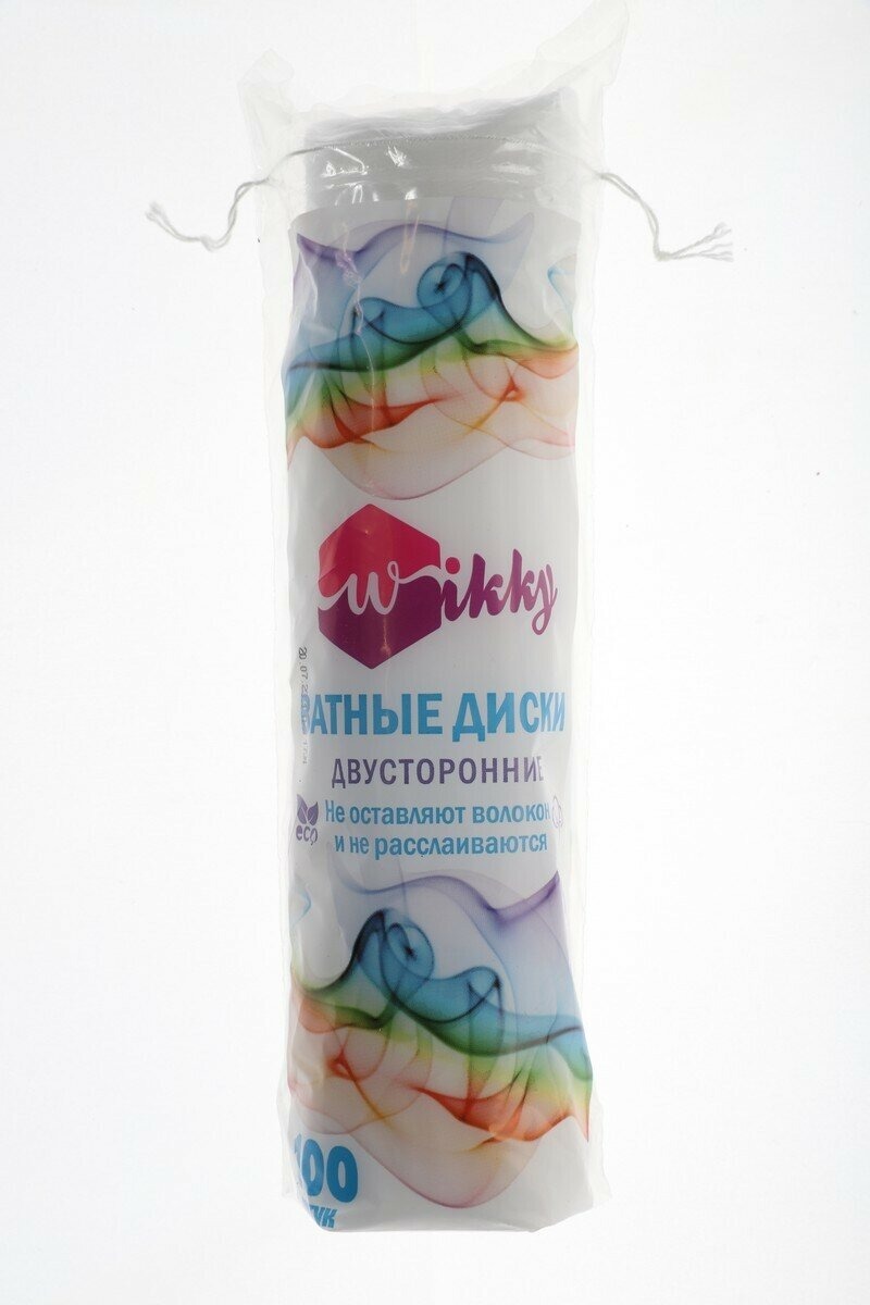 Ватные диски Wikky 80шт. п/э (24)***