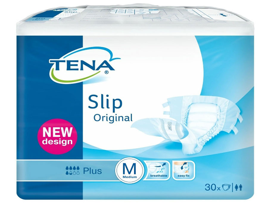 Подгузн. Tena Slip Original Medium (2) 30шт..(70-110см)