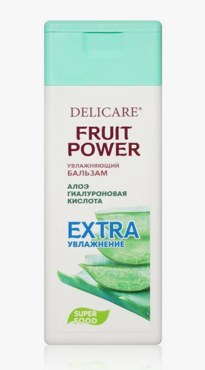 Бальзам DELICARE 240мл. Fruit Power Алое (20)