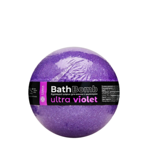 Соль для ванн Fabrik Cosmetology 120г. шар Ultra Violet