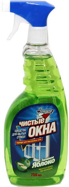Ср-во Золушка 750мл. д/стекол Яблоко ТРИГГЕР 590