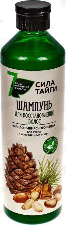 Шампунь Сила 7эл. природы 500мл. Масло Сибирского Кедра
