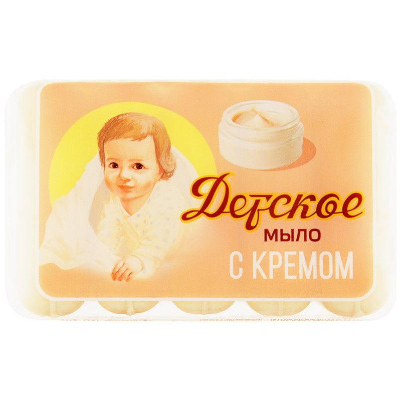 Мыло Детское 5*75г с кремом