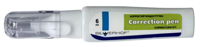 Корр.каранд. Silwerhof 6ml "Elegance" (уп. 12шт.)
