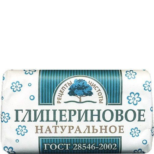 Мыло НМЖК 180г. Рецепты чистоты Глицериновое 136 (36)