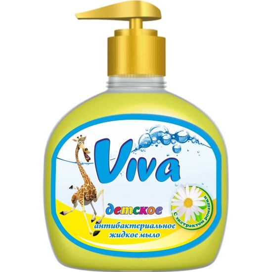 Мыло жидк. Viva 330мл. детское Ромашка