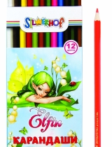 Набор цв. карандашей 12цв. Silwerhof Elfin