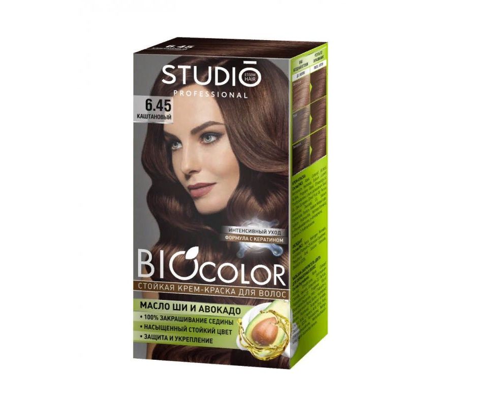 Краска д/волос Biocolor 6.45 Каштановый