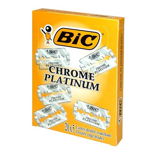 Лезвия Bic 2-х сторонние 5шт (уп.20)