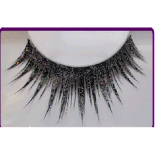 Ресницы накладные TF Fashion Lashes с разноцветными блестками 122