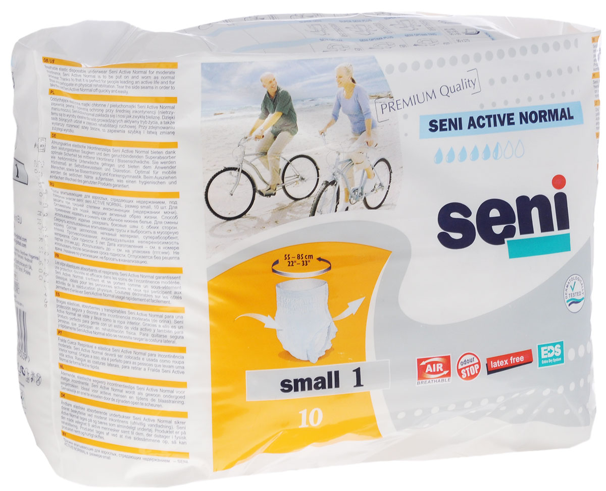Подгузн.-трусики Seni Active Normal Small 10шт.(№1) S
