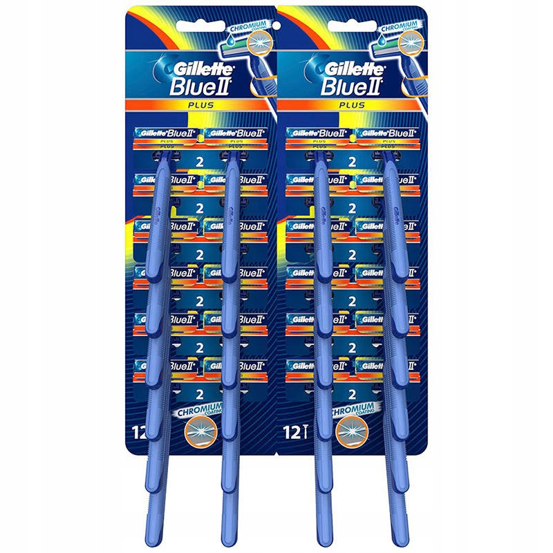 Станки  Gillette Blue2 однораз. на карте с увлаж.полоской (уп.24/576) ОРИГИНАЛ