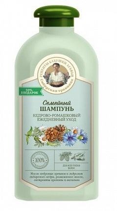 Шампунь РБА 500мл. Семейный, Кедрово-ромашковый (12)