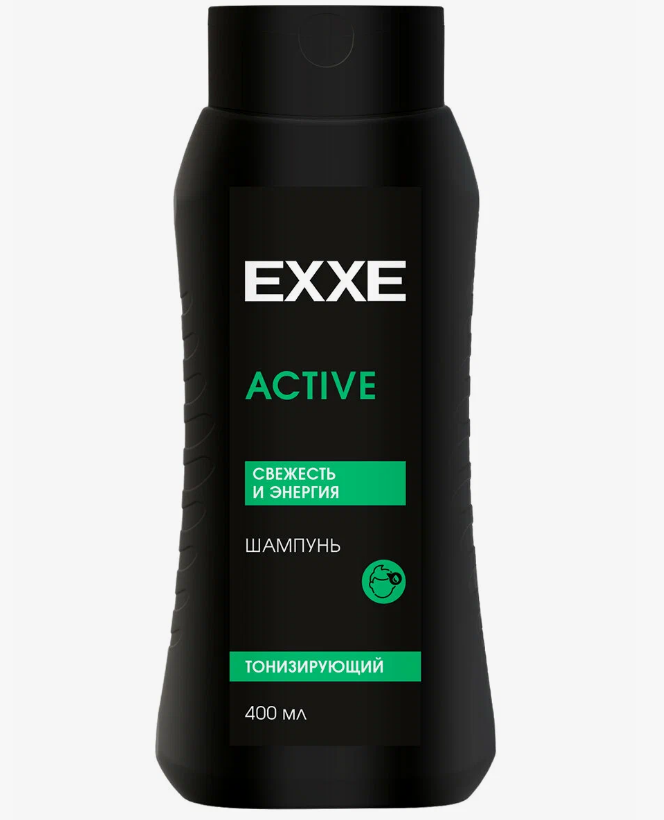 Шампунь EXXE 400мл. муж. Тонизирующий ACTIVE (12)