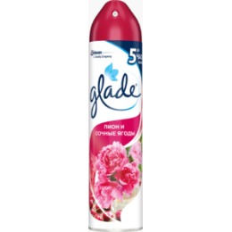 Освежитель воздуха Glade 300мл. Пион и сочные ягоды (12)