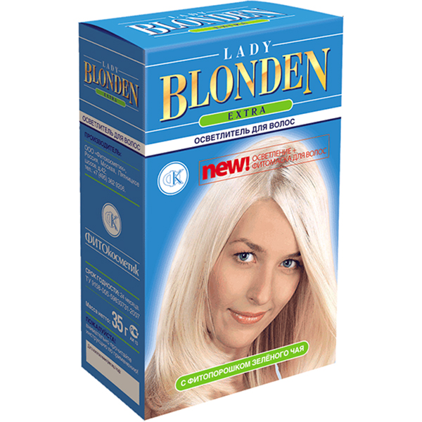 Краска д/волос Lady Blonden 35гр. Extra 9001 (24)