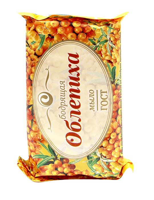 Мыло Екатеринбург 150г. Бодрящая облепиха флоу пак