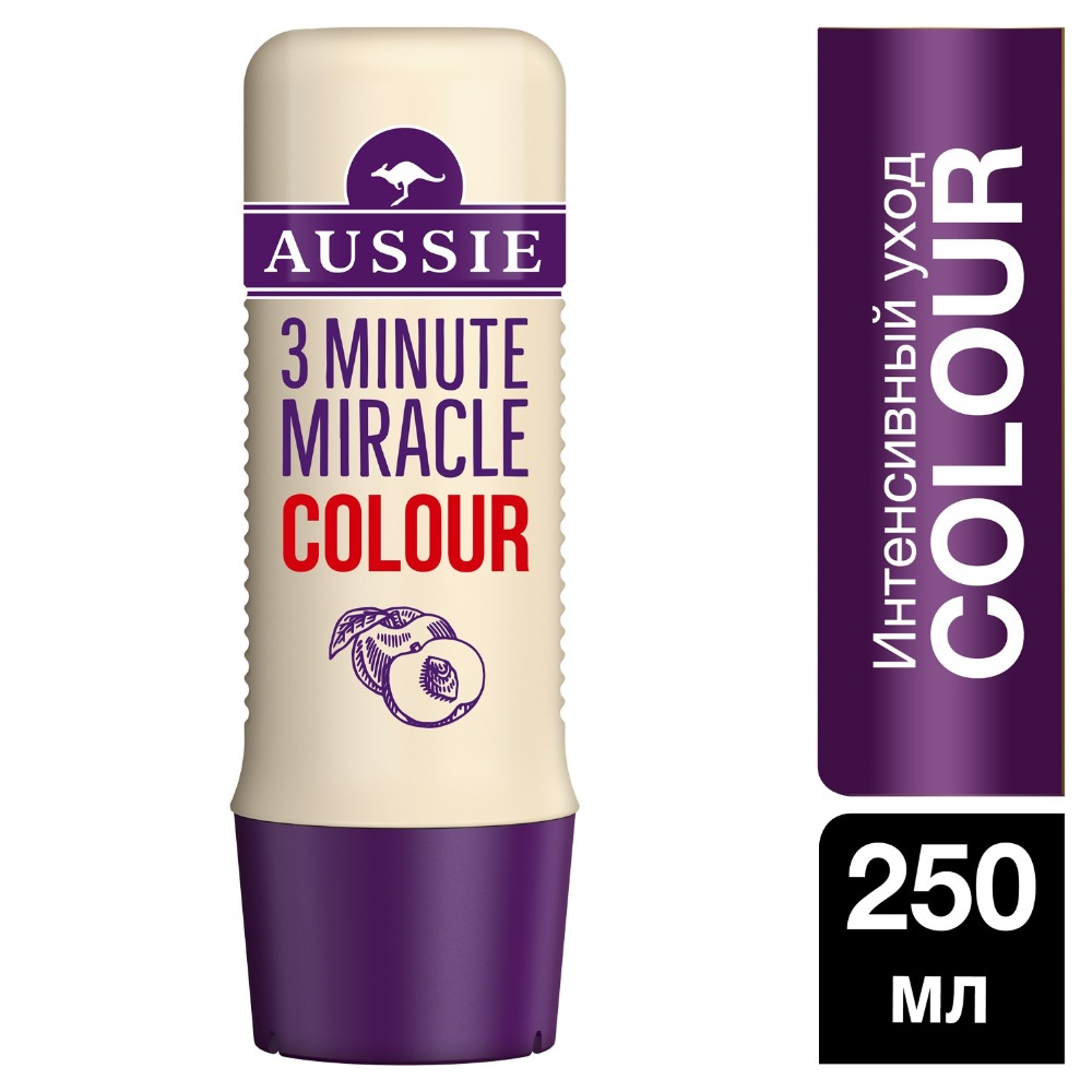 Бальзам Aussie 250мл. 3 мин Миракл Колор