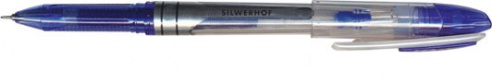 Ручка гел. синяя Saber, игольчатый пиш.узел (уп.24шт.)