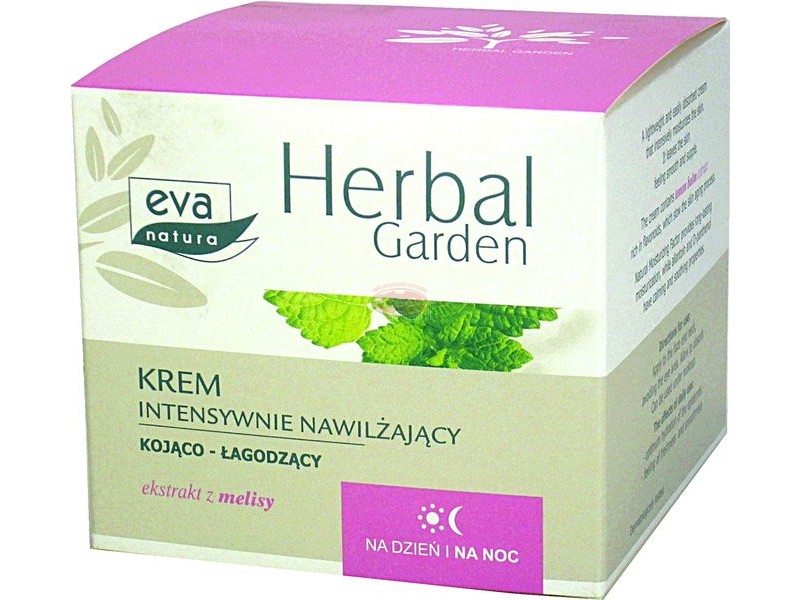 Крем Herbal Garden 50мл. д/лица увлажняющий Eva natura