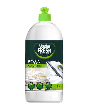 Ср-во Master FRESH 1л. Вода для утюгов (12)