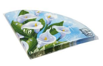 Салфетки бумажные 12л 3 слоя 32*32 Art Bouquet Rondo круглая (15)