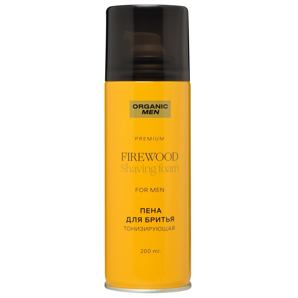 Пена д/бритья Organic Men 200мл. Тонизирующая (6)