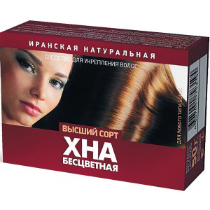 Краска д/волос Хна иранская бесцветная натур. 50г. высш.сорт 1011