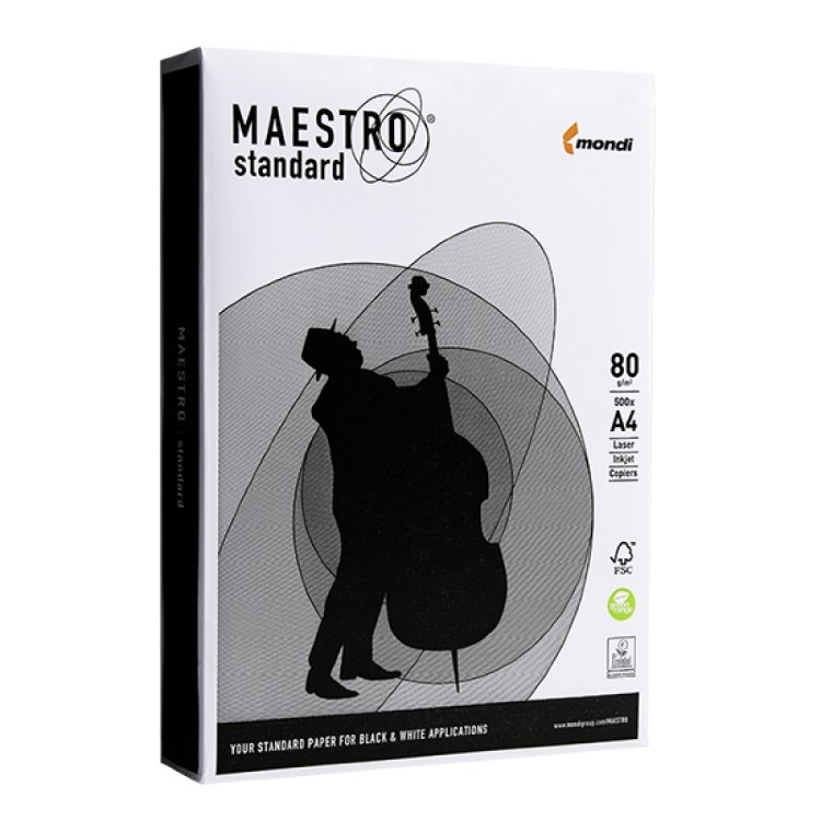 Бумага  A4 д/ксер. Maestro "Standard" А4, 80г/м2, 500л., 146%