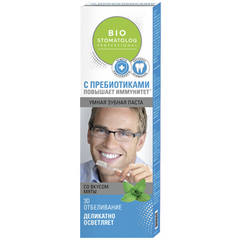 Зубн.паста Bio Stomatolog 75мл. 3D отбеливание 7282 (24)