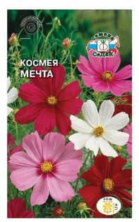 Семена Космея Мечта (бипиннатус розово-карминная) Седек (уп.10)