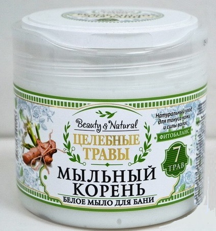 Мыло жидк. Целебные травы 400мл. Белое (6)