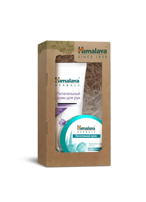 ПН/ЖЕН. Himalaya Herbals № 122 (Крем питат. 50мл+Крем д/рук 50мл)