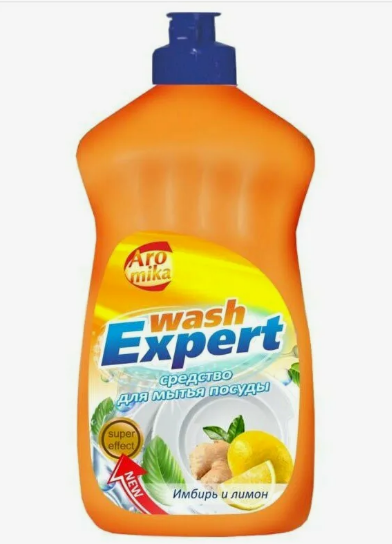 ЖМС Wash expert 500мл. гель Имбирь и лимон (15)
