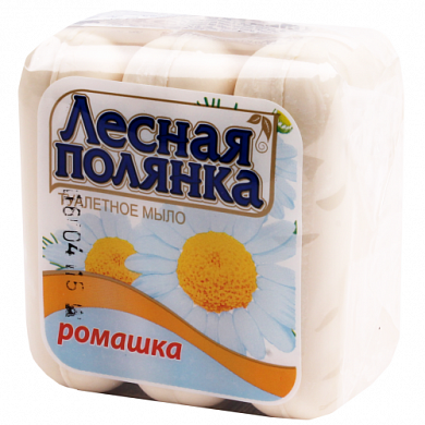 Мыло Лесная полянка 3*90г. Ромашка