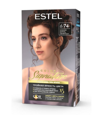 Краска д/волос Estel color signature 6/74 Парижские каштаны (12)
