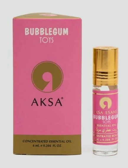 Духи маслянные AKSA 6мл. жен. ролик Bubblegum (уп.6)