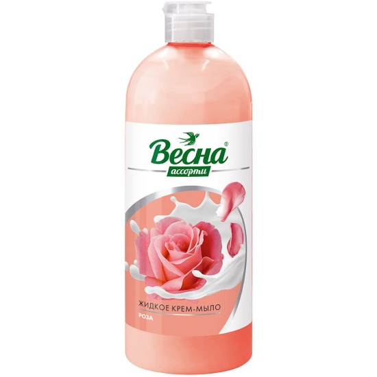 Мыло жидк. Весна 850мл. Роза 5231