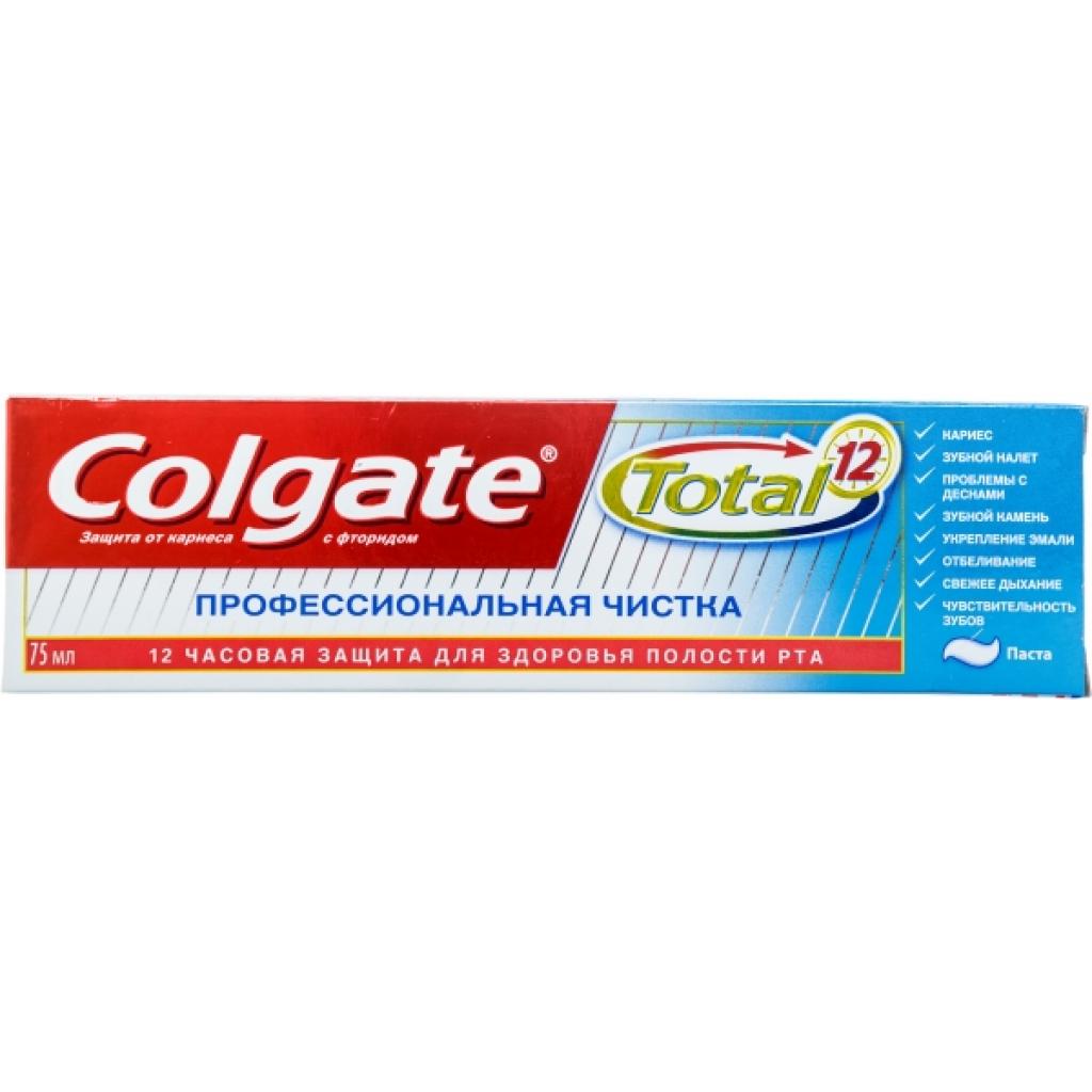 Зубн.паста Colgate 75мл. Тотал-12 Профессиональная чистка (48)