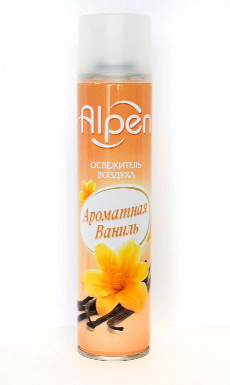 Освежитель воздуха Alpen 300мл. Ароматная ваниль