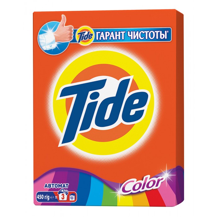 Стир.порошок Тайд авт. 450г. Колор (11)