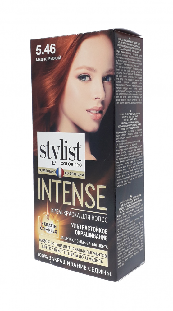 Краска д/волос STYLIST COLOR PRO INTENSE 5.46 Медно-рыжий (17)