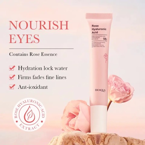 Крем Rose Hyaluronic Acid 20г. д/кожи вокруг глаз с лифтинг эффектом на основе гидролата розы