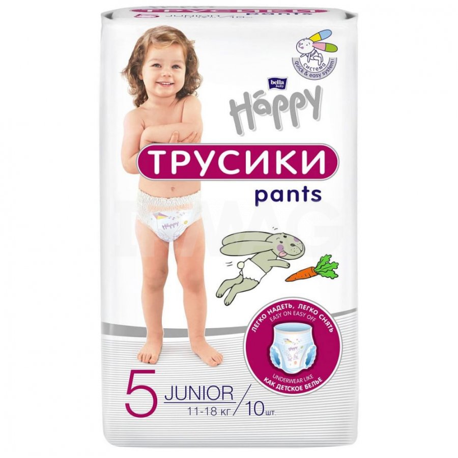 Подгузн.-трусики Bella Baby Happy --5-- 10шт. junior (16)